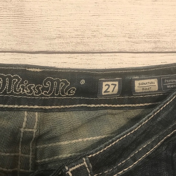 Miss Me Signature Boot Stretch Jean - Picture 4 of 6
